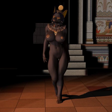 Красивые голые египтянки