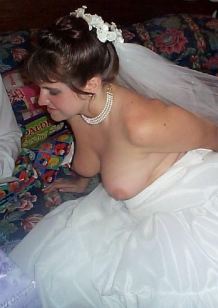 Сиськи на свадьбе