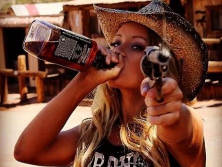 Девушка ковбой