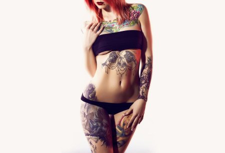 Девушки с татуировками красивые