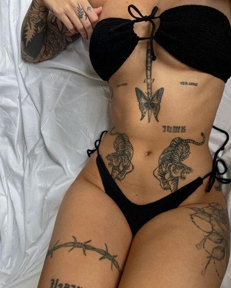 Татуировка на теле