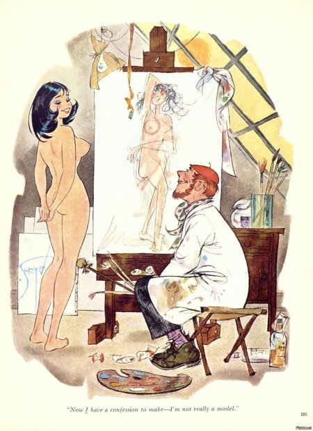 Эротические юмористические иллюстрации