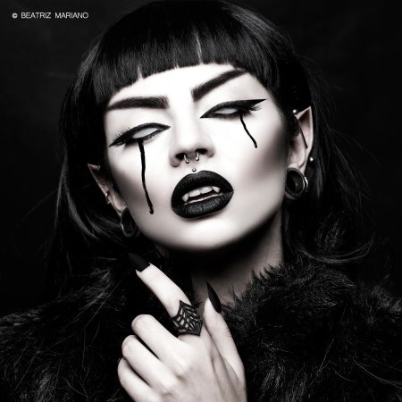 Макияж в стиле вамп