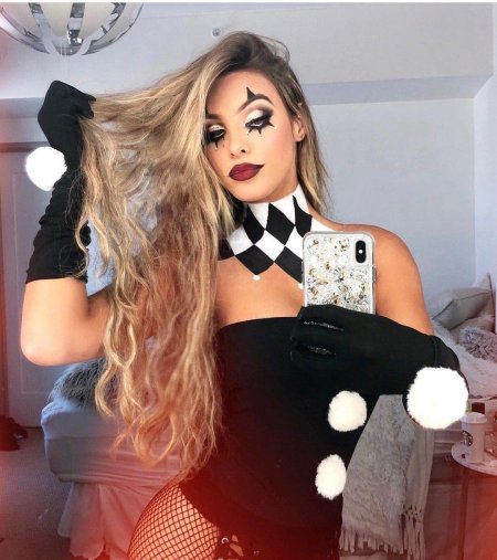 Макияж хэллоуин