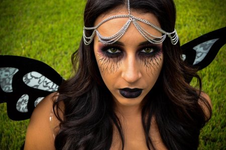 Макияж ведьма на хэллоуин