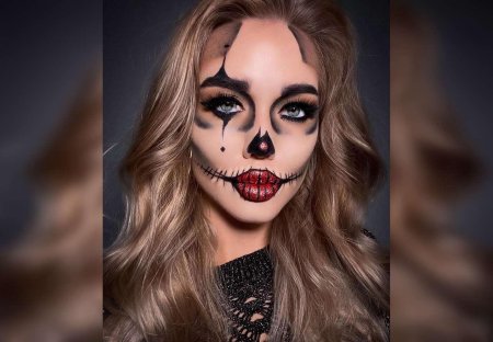 Макияж на хэллоуин