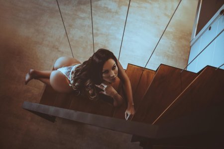 Девушка вид сверху