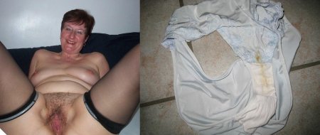 Старые женщины в грязных трусах