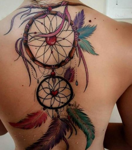 Тату ловец снов значение