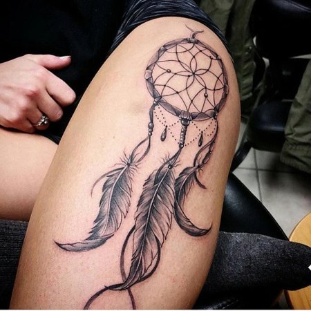 Тату ловец снов