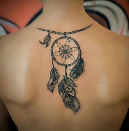 Ловец снов тату
