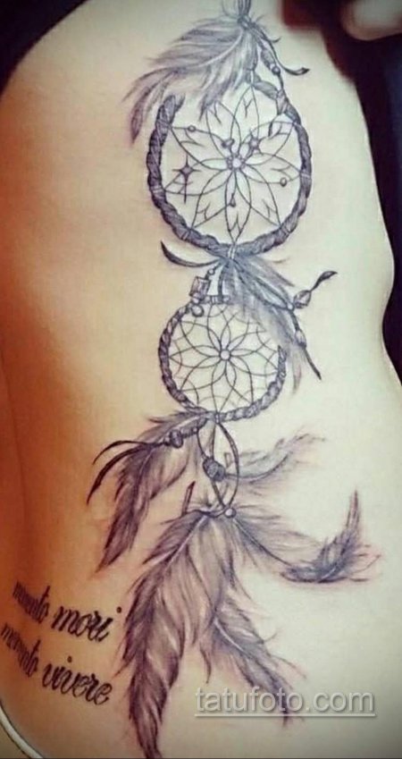 Ловец снов татуировка