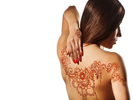 Татуировка хной