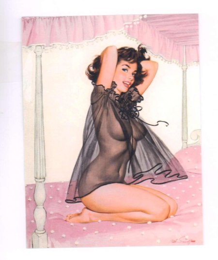 Эротические картины пин-ап