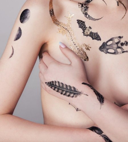 Оригинальные тату для девушек