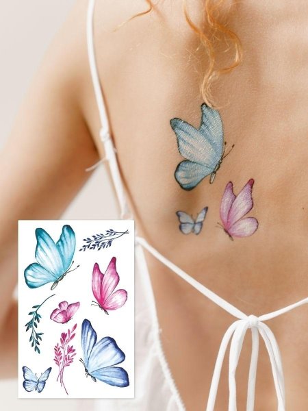 Татуировка бабочка