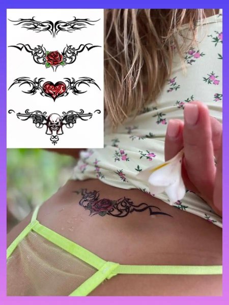 Татуировки переводные взрослые женские