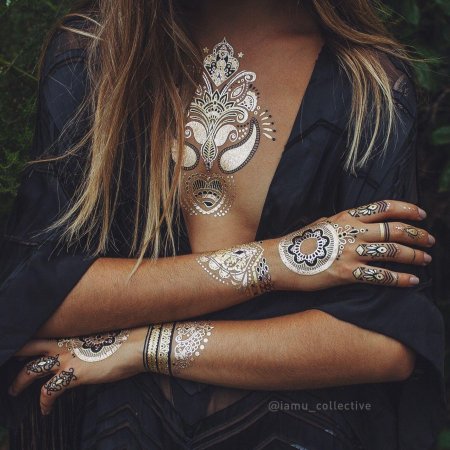 Татуировка хной