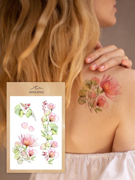 Татуировка цветная