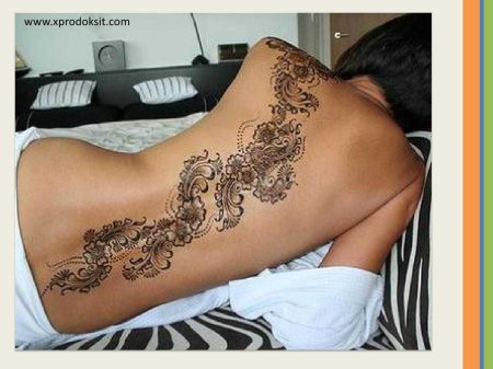 Роспись хной