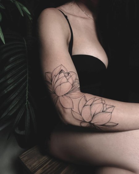 Тату магнолия значение для девушек