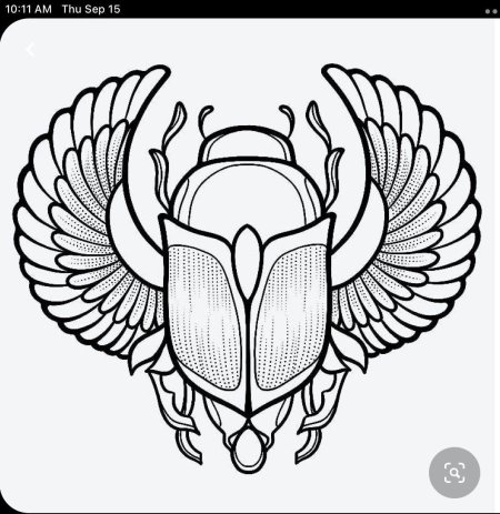 Египетский жук скарабей