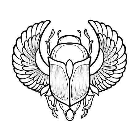 Скарабей жук египет