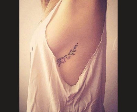 Красивая тату для девушки