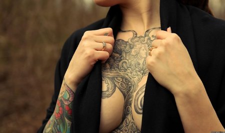 Тату девушек