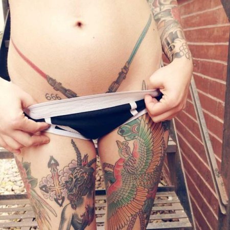 Интимные татуировки