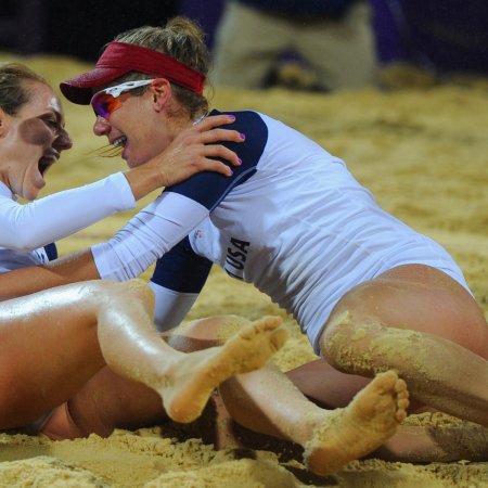 Женский пляжный волейбол