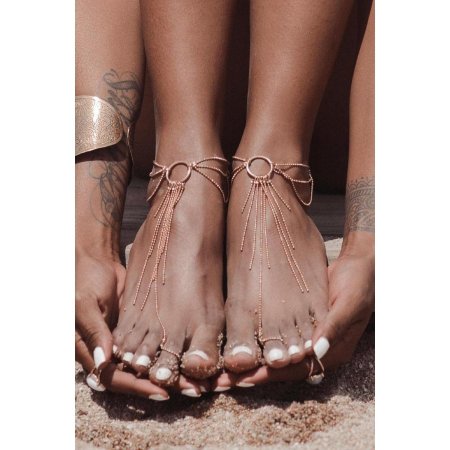 Браслет на ногу fashion anklet