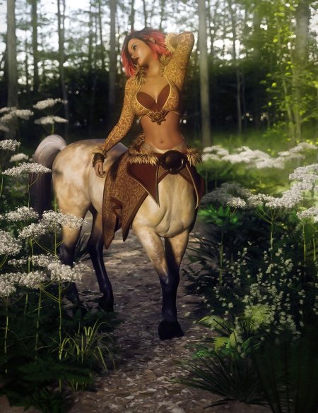 Девушка кентавр
