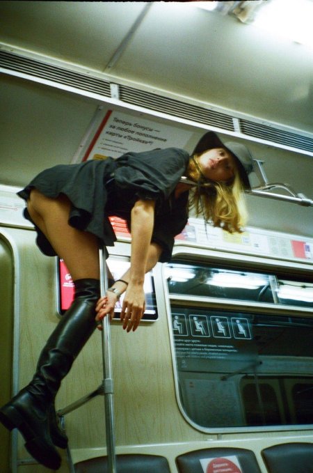 Фотосессия в метро