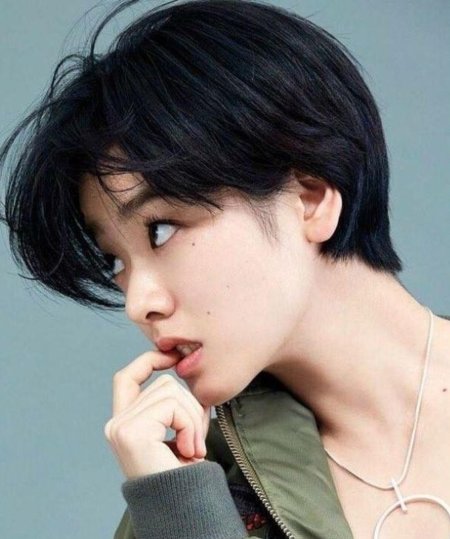 Корейские стрижки для девушек короткие
