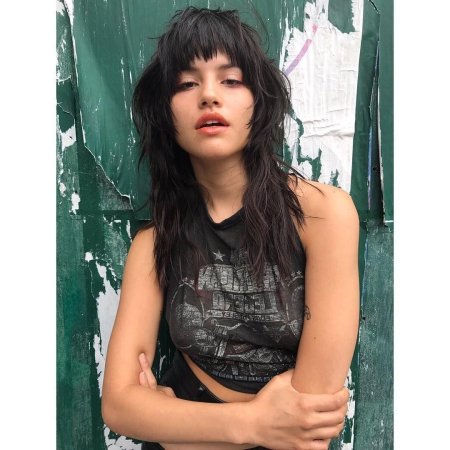 Челка прическа