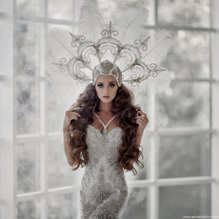 Образ снежной королевы для фотосессии