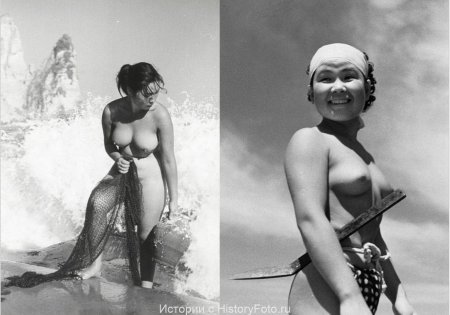 Японские ныряльщицы за жемчугом