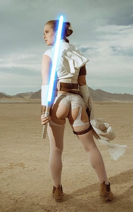 Голая рей из звездных войн