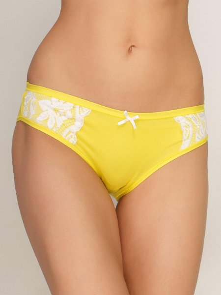 Желтые трусы женские
