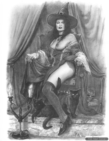 Рисунки ведьм