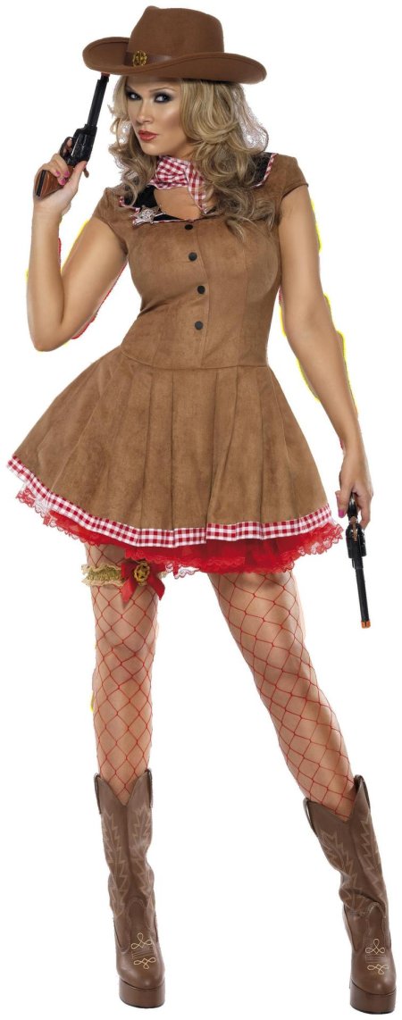 Ковбойский костюм женский