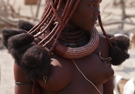 Племя химба женщины