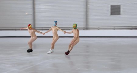 Голые спортсмены конькобежцы