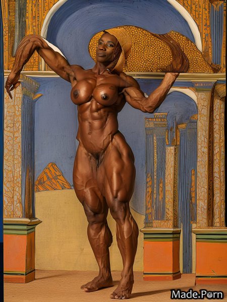 Голые накаченные негритянки