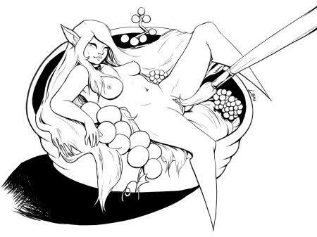 Раскраска ведьмочка