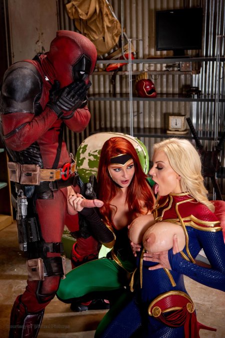 An axel braun parody капитан марвел