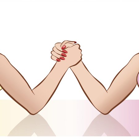 Армрестлинг рисунок