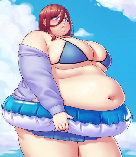 #Ssbbwanime #fat_Hips #bigbuttanime #bigbellyanime by Bamboo_ale откармливание