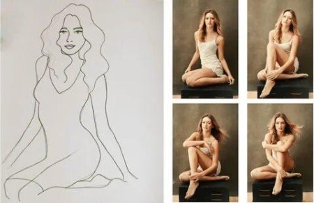 Sue Bryce позировка